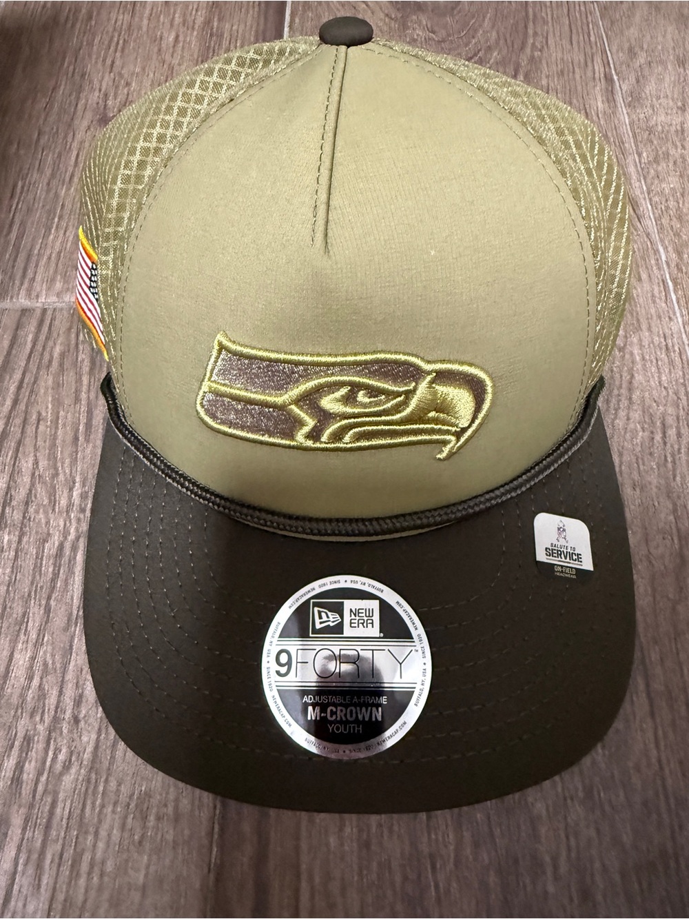 Youth Seattle Seahawks Salute to Service Hat